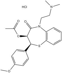 Diltiazem HCl (Tiazac, RG 83606) 33286-22-5
